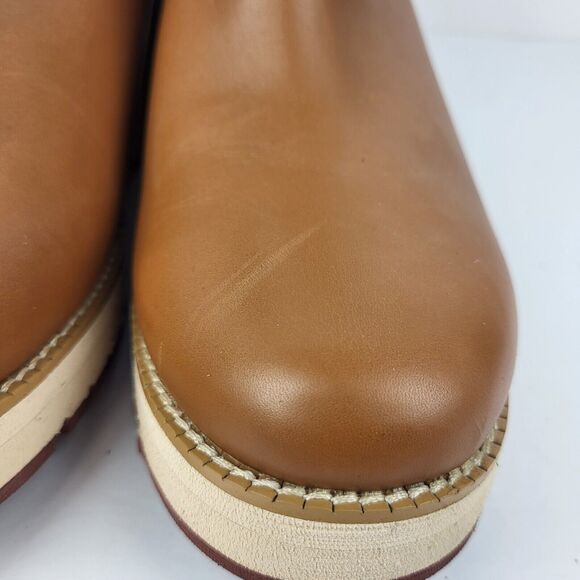 Cole Haan Zerogrand City Wedge Chelsea Boots British Tan Women’s Size 10.5 B - Picture 8 of 15